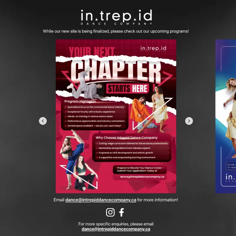 Knight's Cleaning homepage design